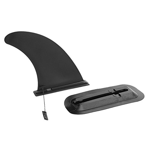 Abziehbare Universal, Nylon Verstärkte Sicher Surfbrett Finne, Surfbrett Flossen Ersatz Zubehör, Geeignet für Stand Up Paddle Board Surfbrett Long Board Schwarz Abziehbare Universal, Nylon Verstärkte Sicher Surfbrett Finne, Surfbrett Flossen Ersatz Zubehör, Geeignet für Stand Up Paddle Board Surfbrett Long Board Schwarz von Cocoarm