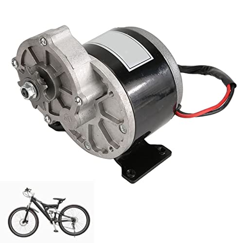 Cocoarm 12V 250W DC-Untersetzungsmotor E-Bike-Umrüstsatz mit 9-Zahn-Kettenrad Gebürstet für Fahrradroller von Cocoarm