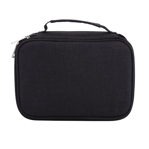 Cocoarm Federmäppchen mit Reißverschluss, Stoff-Stifttasche, 72 Fächer, Stifthalter, Organizer, Schreibwaren-Tasche, Kunst-Federmäppchen, Ideales für, Studenten und Künstler, Cocoarm Federmäppchen mit Reißverschluss, Stoff-Stifttasche, 72 Fächer, Stifthalter, Organizer, Schreibwaren-Tasche, Kunst-Federmäppchen, Ideales für, Studenten und Künstler, von Cocoarm