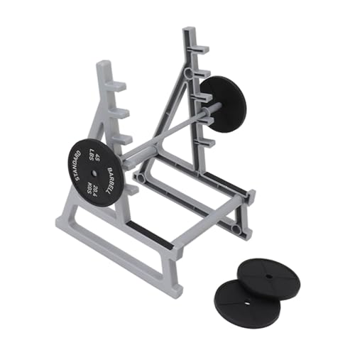 Squat Rack Stifthalter, Fitnessgeräte Mini Stifthalter Langhantel Rack Stifthalter Stiftständer mit Hanteln für Fitness-Enthusiasten und Gewichtheber-Fans Squat Rack Stifthalter, Fitnessgeräte Mini Stifthalter Langhantel Rack Stifthalter Stiftständer mit Hanteln für Fitness-Enthusiasten und Gewichtheber-Fans von Cocoarm