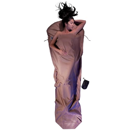 COCOON Ägyptische Baumwolle MummyLiner Tuareg, ECM25, Khaki, 95" x35/22 COCOON Ägyptische Baumwolle MummyLiner Tuareg, ECM25, Khaki, 95" x35/22 von COCOON