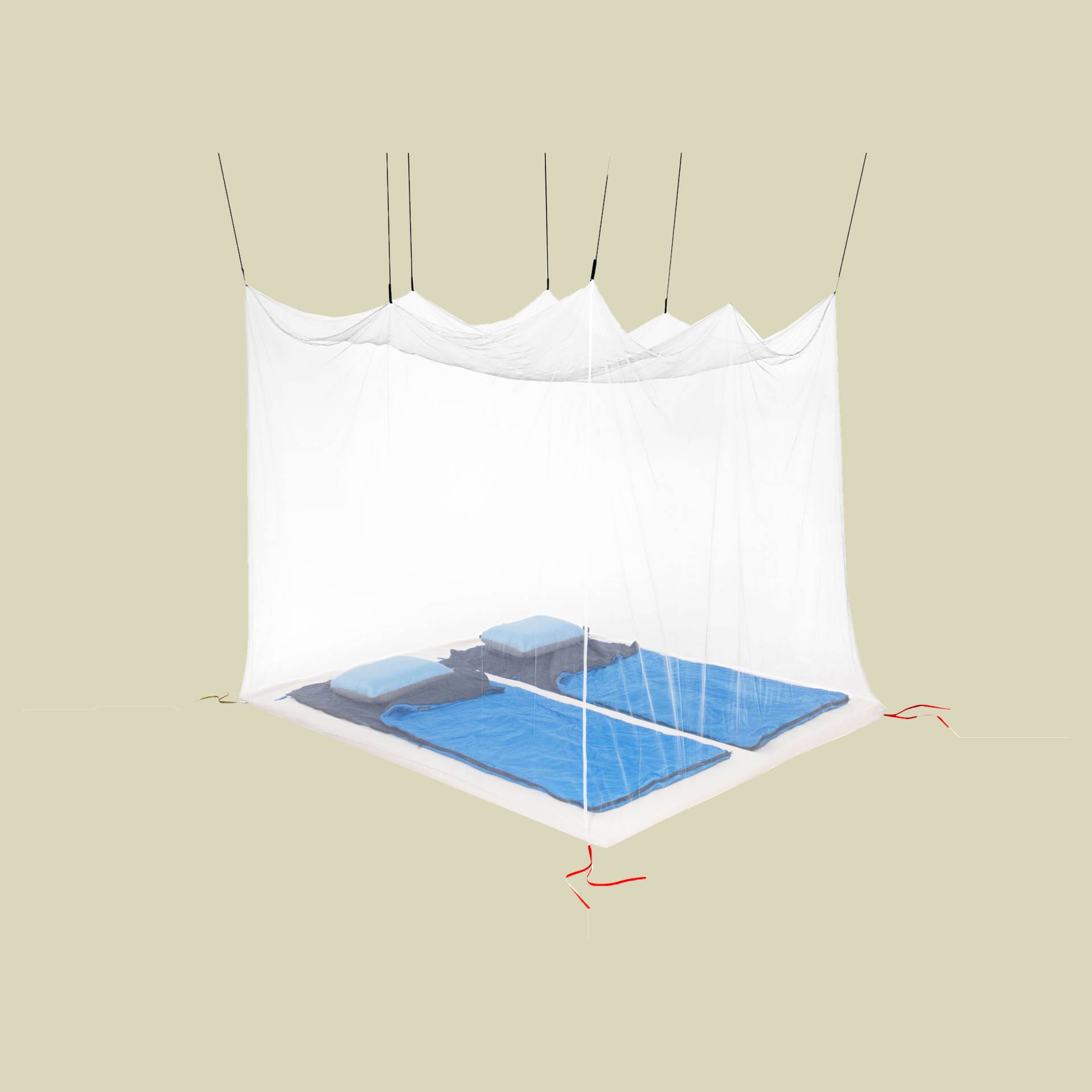 Box Mosquito Net Double ultralight Maße: 200 x 200 cm Farbe: white Box Mosquito Net Double ultralight Maße: 200 x 200 cm Farbe: white von Cocoon