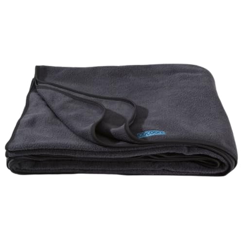 COCOON Herren Premium-Fleece Blanket Reisedecke, Dunkelgrau, One Size COCOON Herren Premium-Fleece Blanket Reisedecke, Dunkelgrau, One Size von COCOON