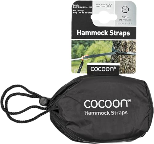 Cocoon Hammock Straps, Black Cocoon Hammock Straps, Black von Cocoon