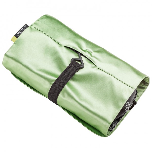 Cocoon - Hanging Toiletry Kit Minimalist with Silk - Kulturbeutel Gr 24 x 17 x 1 cm grün von Cocoon