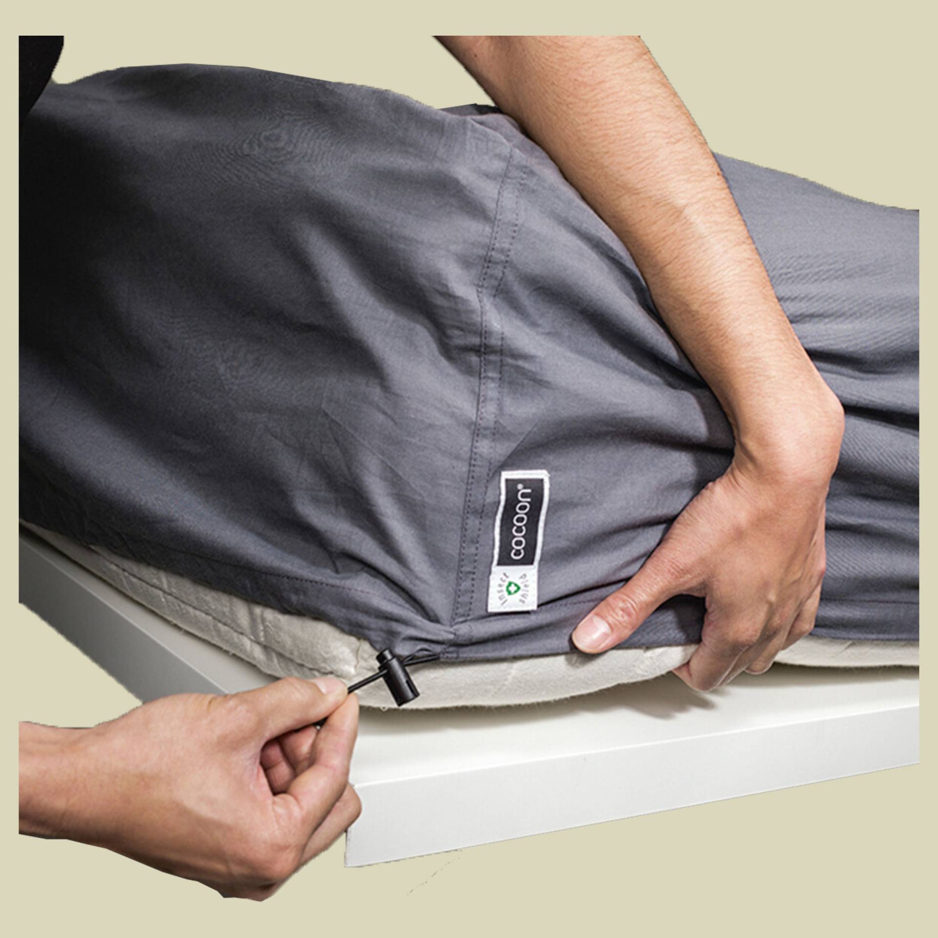 Insect Shield Protection Sheet Maße: 200 x 100 cm Farbe: elephant grey Insect Shield Protection Sheet Maße: 200 x 100 cm Farbe: elephant grey von Cocoon
