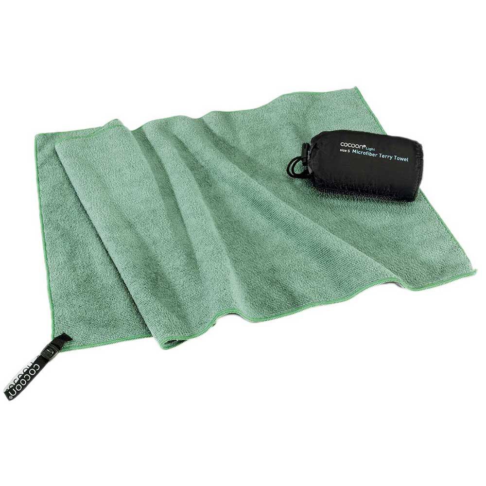 Cocoon Microfiber Light Towel Grün 150 x 80 cm von Cocoon