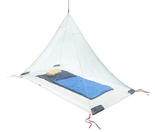 Cocoon Mosquito Outdoor Net Ultralight Single transparent/grün von Cocoon