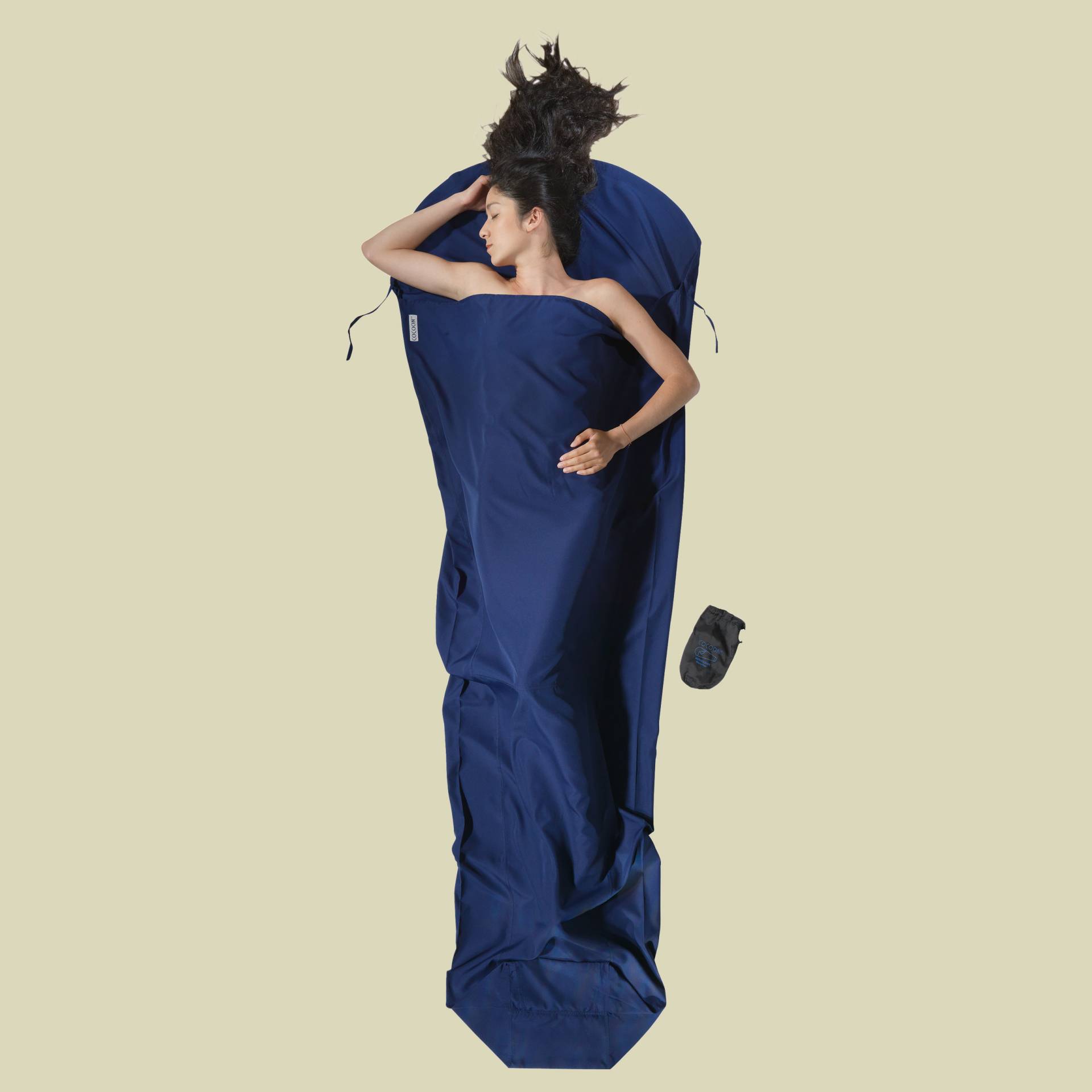 MummyLiner™ Mikrofaser 241 x 90 | 56 cm Farbe twilight blue MummyLiner™ Mikrofaser 241 x 90 | 56 cm Farbe twilight blue von Cocoon