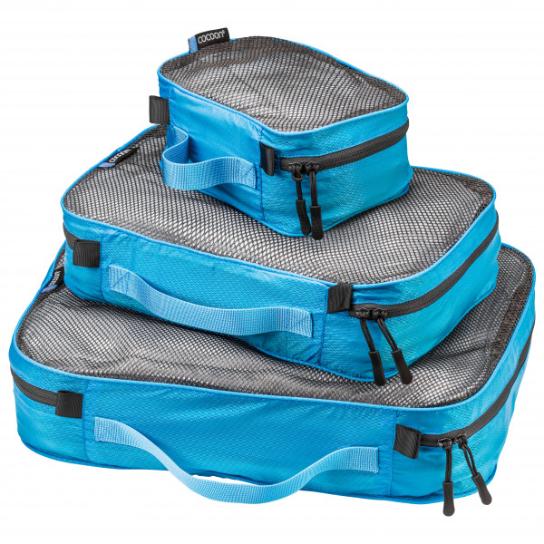 Cocoon - Packing Cubes Ultralight Set - Packsack Gr 35 x 26 x 8 cm blau von Cocoon