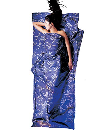 Cocoon Hüttenschlafsack aus Seide, Blätter, 86"x35" von Cocoon