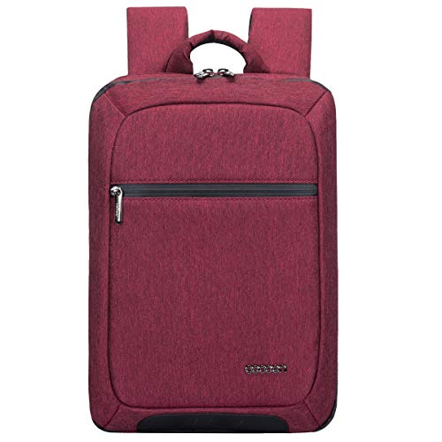 Cocoon SLIM - Laptop Rucksack mit besonderem Organisationssystem / Praktischer Backpack für Laptops / Daypack / Rucksack für Tablet, Laptop / 2 Reißverschlussfächer / Bordeaux - 10" Zoll & 15,6" Zoll von Cocoon