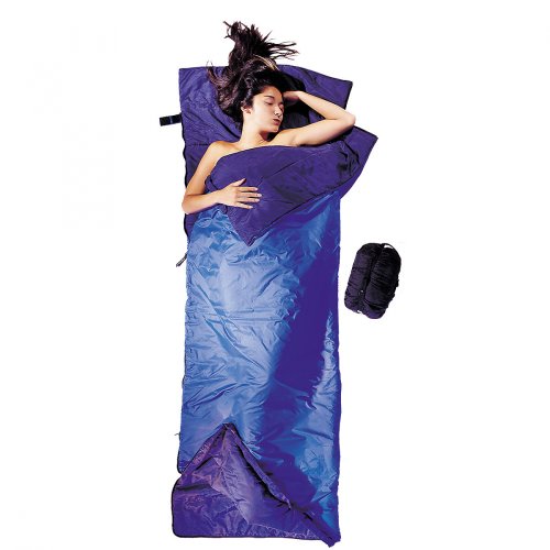 Cocoon Silk Tropic Reiseschlafsack, 200 x 81 cm, Königsblau Cocoon Silk Tropic Reiseschlafsack, 200 x 81 cm, Königsblau von Cocoon