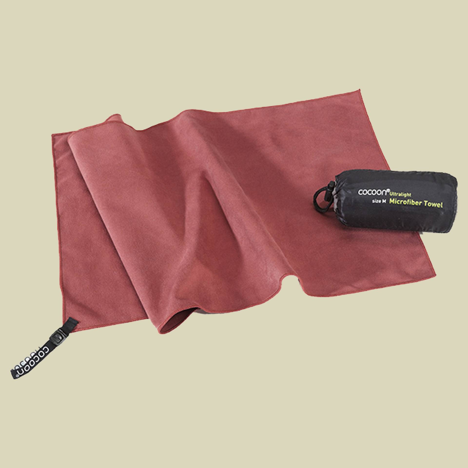 Towel Ultralight Größe large Farbe marsala red von Cocoon