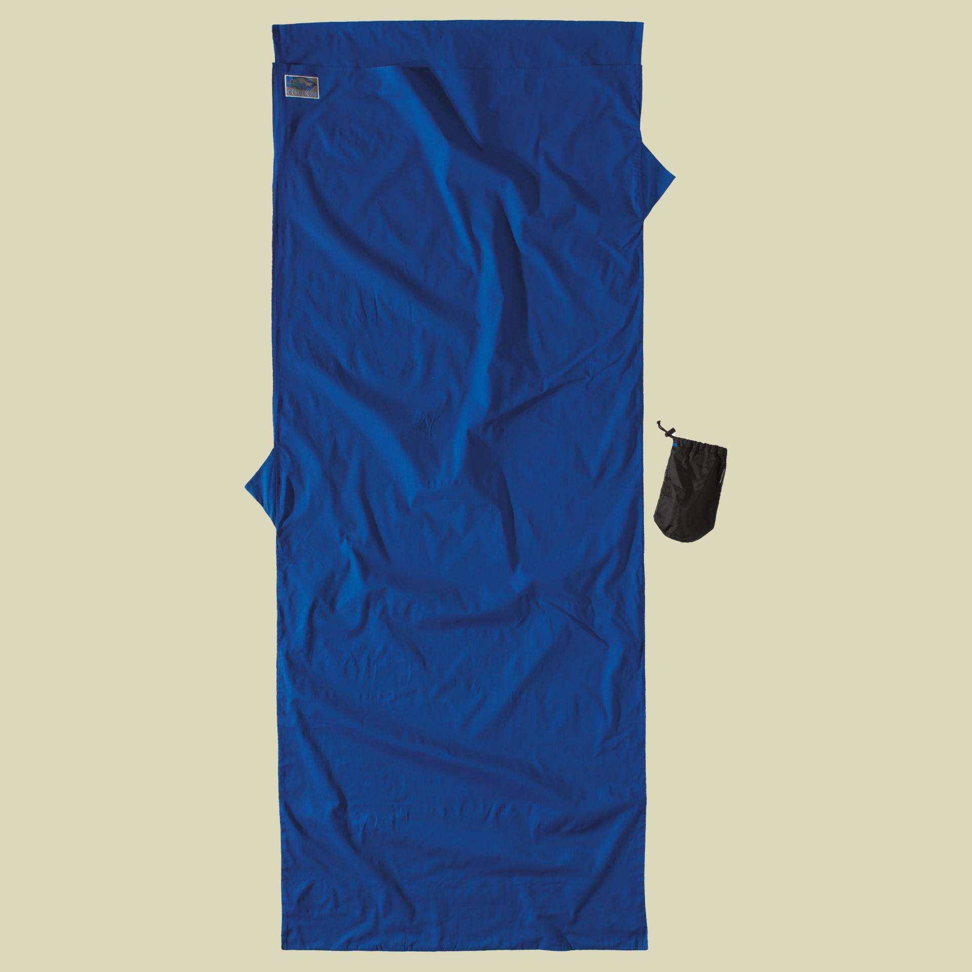 TravelSheet Cotton Größe 220 x 90 cm Farbe ultramarine blue TravelSheet Cotton Größe 220 x 90 cm Farbe ultramarine blue von Cocoon