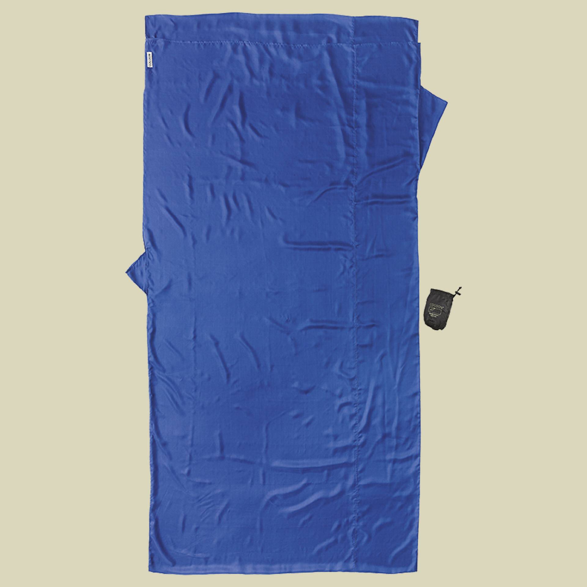 TravelSheet Seide Größe 220 x 90 cm Farbe ultramarine blue TravelSheet Seide Größe 220 x 90 cm Farbe ultramarine blue von Cocoon
