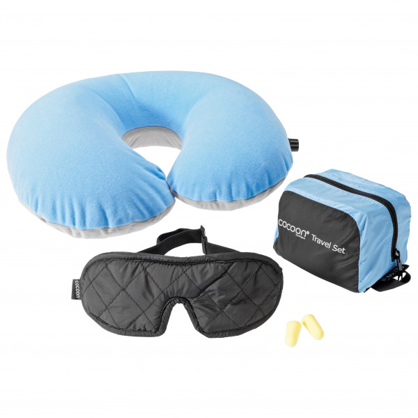 Cocoon - Travelset Ultralight - Kissen Gr 11 x 10 x 8 cm blau Cocoon - Travelset Ultralight - Kissen Gr 11 x 10 x 8 cm blau von Cocoon