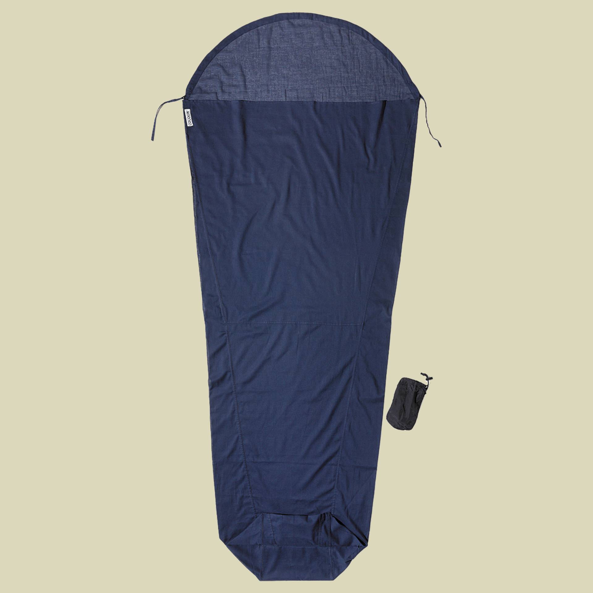 Mummy Liner Ägyptische Baumwolle Größe 241 x 90 | 56 cm Farbe tuareg Mummy Liner Ägyptische Baumwolle Größe 241 x 90 | 56 cm Farbe tuareg von Cocoon