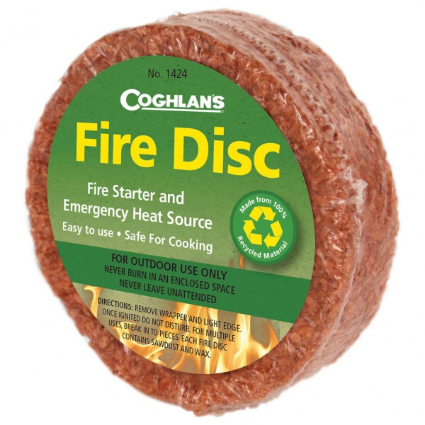 Coghlans - Fire Disc Feueranzünder - Zunder Gr 100 g rot Coghlans - Fire Disc Feueranzünder - Zunder Gr 100 g rot von Coghlans