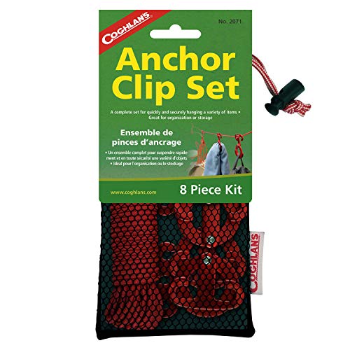 Coghlans Unisex – Erwachsene Ankerclips-382071 Ankerclips, rot, One Size Coghlans Unisex – Erwachsene Ankerclips-382071 Ankerclips, rot, One Size von Coghlan