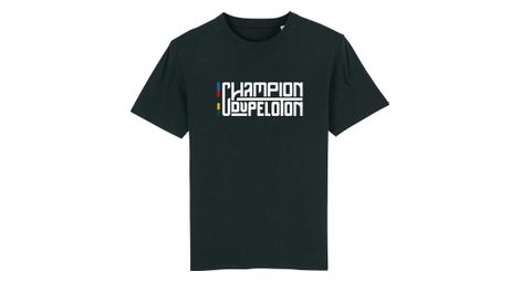 cois t shirt  champion du peloton  schwarz von Çois