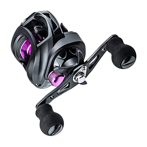 7.2: 1 Getriebeverhältnis High Baitcaster Angelrolle Baitcasting Rolle 12 + 1BB bis 8kg Ziehen 15 Magnetische Bremse Salzwasser Süßwass, Linkshändig 7.2: 1 Getriebeverhältnis High Baitcaster Angelrolle Baitcasting Rolle 12 + 1BB bis 8kg Ziehen 15 Magnetische Bremse Salzwasser Süßwass, Linkshändig von Colcolo