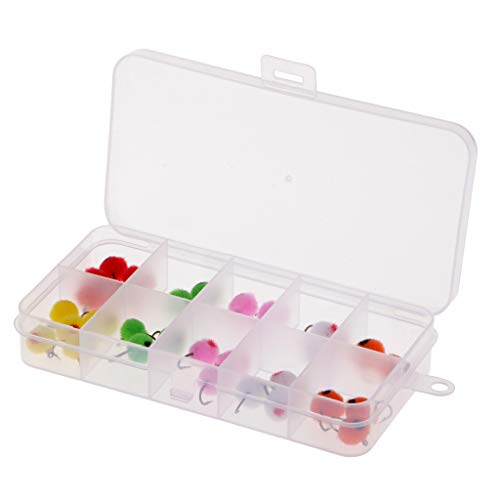 Colcolo Box mit 36x Köder Ei Lachsforellen Fliegen Tiefseefischen Trolling Surfen Colcolo Box mit 36x Köder Ei Lachsforellen Fliegen Tiefseefischen Trolling Surfen von Colcolo