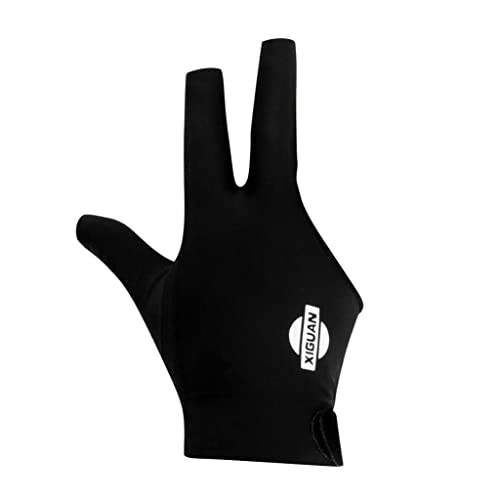 Colcolo 3 Finger technisch Elastische Hand von rechts Snooker Pool Cue Billard Handschuh Rot Schwarz Blau, Schwarz Colcolo 3 Finger technisch Elastische Hand von rechts Snooker Pool Cue Billard Handschuh Rot Schwarz Blau, Schwarz von Colcolo