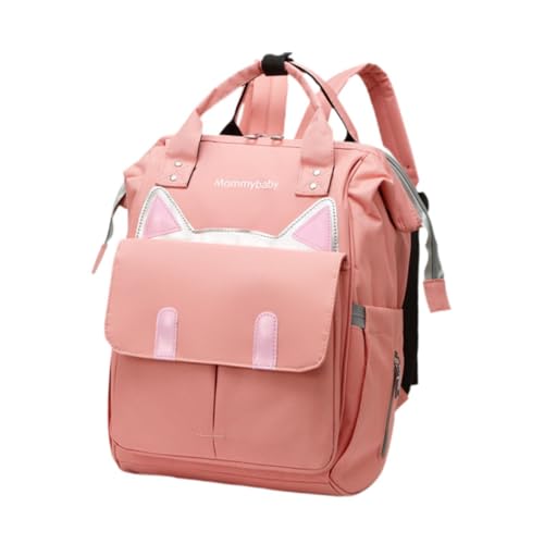 Colcolo Baby Wickeltasche Rucksack Multifunktionaler Organizer Wasserdichter Stillrucksack, Rosa von Colcolo