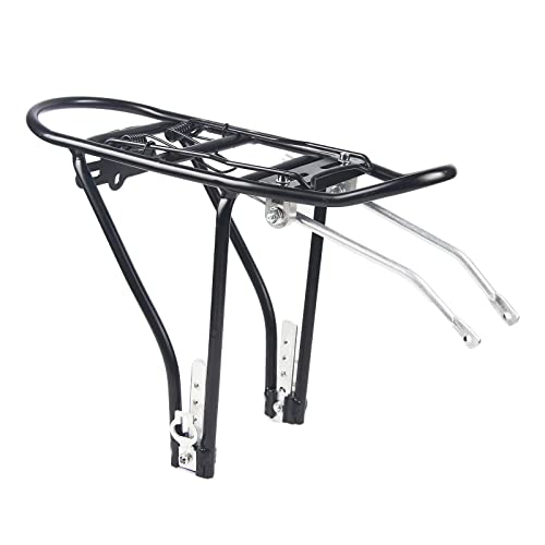 Colcolo Gepäckträger für Mountainbikes, Fahrradträger, Aluminiumträger, Rücksitzablage für Gepäck, Tragfähigkeit 88 lbs/40 kg, Tourenausrüstung von Colcolo