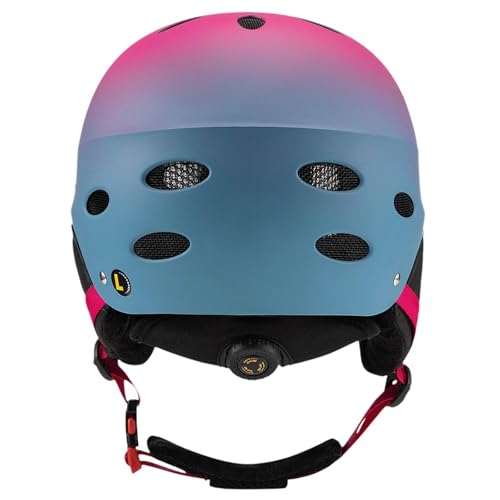 Colcolo Schneeskihelm Sporthelm Atmungsaktiv Bessere Dämpfung Skizubehör Leichtgewicht für Winteraktivität Skateboard Männer, Lila von Colcolo