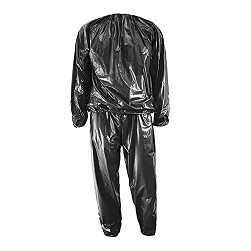 Colcolo Schwere Fitness Saunaanzug Ganzkörper Sweat Anzug Übung Gym Anti PVC für Frauen Trainingsanzug, Schwarz M. Colcolo Schwere Fitness Saunaanzug Ganzkörper Sweat Anzug Übung Gym Anti PVC für Frauen Trainingsanzug, Schwarz M. von Colcolo