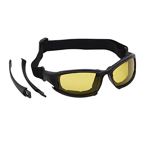 Colcolo Sportbrillen Brillen Unisex Brillen Fahrradbrillen Anti UV Winddicht zum Laufen Radfahren Bergsteigen Fußballzubehör - GELB Colcolo Sportbrillen Brillen Unisex Brillen Fahrradbrillen Anti UV Winddicht zum Laufen Radfahren Bergsteigen Fußballzubehör - GELB von Colcolo