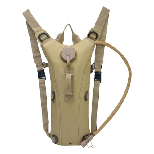 Colcolo Trinkrucksack für unterwegs, Knapsack, Trinkrucksack, wasserabweisend, tragbarer Rucksack, Wandertagesrucksack für Reisen, Camping, Reiten, Khaki von Colcolo