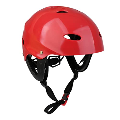 Colcolo Wassersportsicherheit Helm Einstellbare Schutzhaube Kanu Kayak Schützt Kinder Und Erwachsene Gleichermaßen, Rot, L Colcolo Wassersportsicherheit Helm Einstellbare Schutzhaube Kanu Kayak Schützt Kinder Und Erwachsene Gleichermaßen, Rot, L von Colcolo