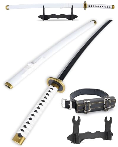 Cold Blade Roronoa Zoro Schwert - 104,1 cm Anime Katana Replik mit Gürtel und Ständer - Wado Ichimonji Schwert mit authentischem Design Cold Blade Roronoa Zoro Schwert - 104,1 cm Anime Katana Replik mit Gürtel und Ständer - Wado Ichimonji Schwert mit authentischem Design von Cold Blade