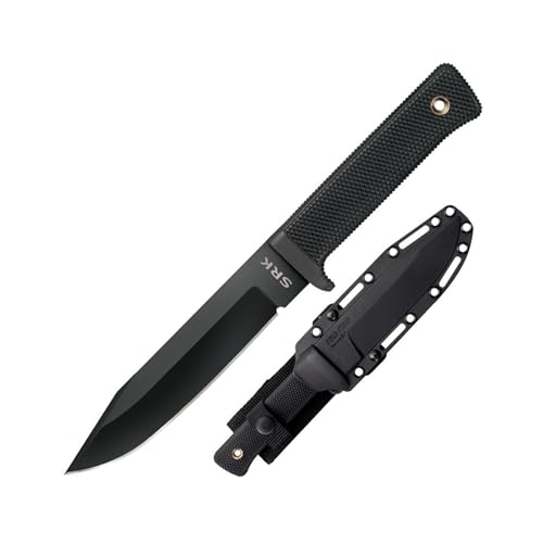 Cold Steel SRK Messer, 49LCK, Schwarz, medium von Cold Steel