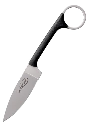 Cold Steel, Bird and Game Fixed Blade, Outdoormesser, AUS-8A Klingenstahl, Kunststoff Griff, Full extended Tang, scharfes Messer für Abenteuer, Outdoor liebhaber, Outdoor tool Cold Steel, Bird and Game Fixed Blade, Outdoormesser, AUS-8A Klingenstahl, Kunststoff Griff, Full extended Tang, scharfes Messer für Abenteuer, Outdoor liebhaber, Outdoor tool von Cold Steel
