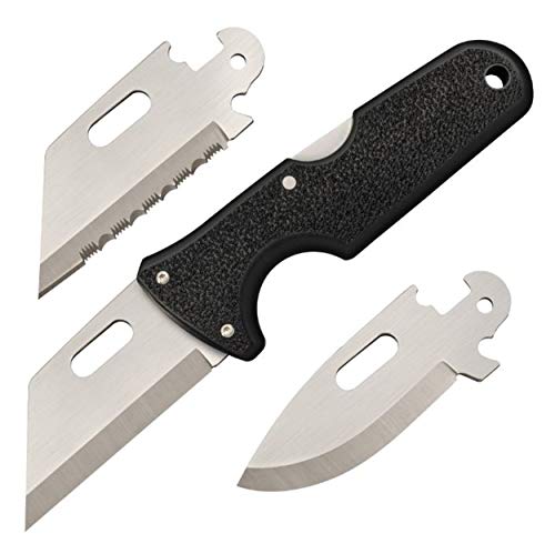 Cold Steel Clic-N-Cut Messer für Erwachsene, Unisex, Schwarz, 64 mm von Cold Steel