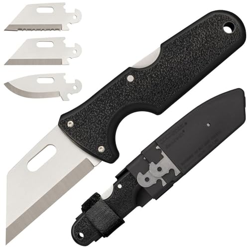 Cold Steel Clic-N-Cut Messer für Erwachsene, Unisex, Schwarz, 64 mm von Cold Steel