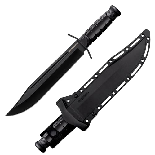 Cold Steel Knives Leatherneck Bowie FX-LTHRNK Black D2 Steel and Kray-Ex Knife Cold Steel Knives Leatherneck Bowie FX-LTHRNK Black D2 Steel and Kray-Ex Knife von Cold Steel