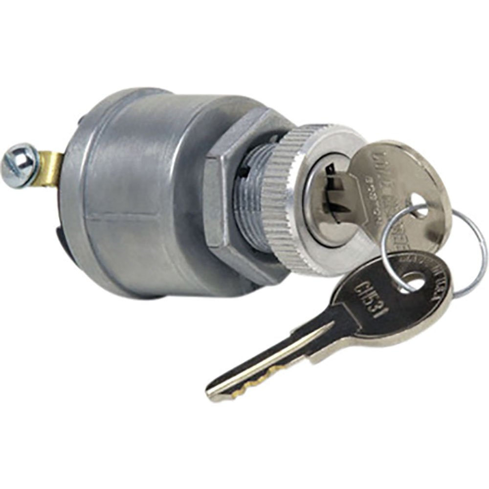 Cole Hersee 4 Positions Rotary Switch Silber Cole Hersee 4 Positions Rotary Switch Silber von Cole Hersee