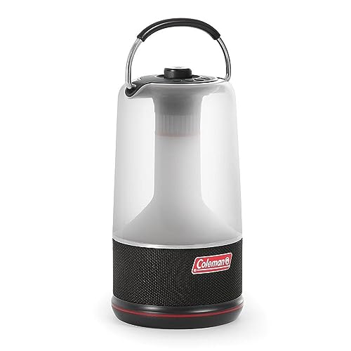 Coleman 360 Sound & Light LED Laterne mit Bluetooth Lautsprecher - Camping Lampe mit Lautsprecher, Lampe mit integrierter Bluetooth Box Coleman 360 Sound & Light LED Laterne mit Bluetooth Lautsprecher - Camping Lampe mit Lautsprecher, Lampe mit integrierter Bluetooth Box von Coleman