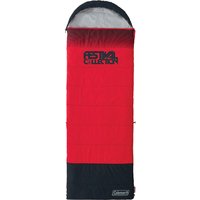 Coleman Festival Single Sleeping Bag Black Red von Coleman