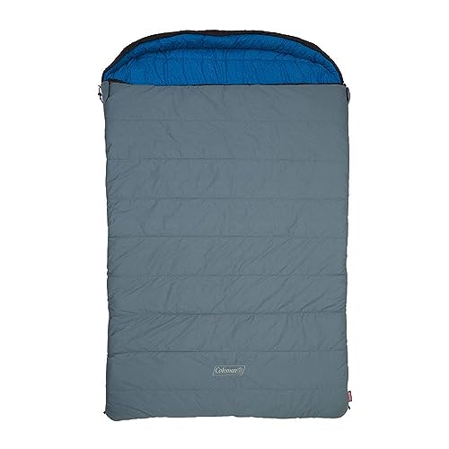 Coleman Gemütlich Schlafsack, blau/grau, 235x150 von Coleman