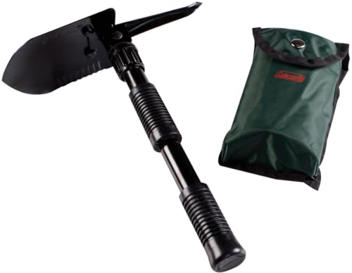 Coleman Klappspaten und Pick, Stahl-Klappspaten mit Wellenschliff und Tragetasche, ideal für Camping, Feuerstellen, Notfälle, Hinterhof und mehr Coleman Klappspaten und Pick, Stahl-Klappspaten mit Wellenschliff und Tragetasche, ideal für Camping, Feuerstellen, Notfälle, Hinterhof und mehr von Coleman