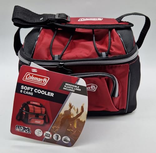 Coleman Kühltasche Kühler für 6 Dosen 5,8 l Fassungsvermögen Coleman Kühltasche Kühler für 6 Dosen 5,8 l Fassungsvermögen von Coleman