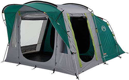 Coleman Oak Canyon 4 Blackout Zelt | 4 Personen Familien-Tunnelzelt mit 2 speziell abgedunkelten Schlafzimmern und Wohnbereich | 4 Mann Campingzelt | 4500 mm wasserdicht | Eingenähte Bodenplane Coleman Oak Canyon 4 Blackout Zelt | 4 Personen Familien-Tunnelzelt mit 2 speziell abgedunkelten Schlafzimmern und Wohnbereich | 4 Mann Campingzelt | 4500 mm wasserdicht | Eingenähte Bodenplane von Coleman