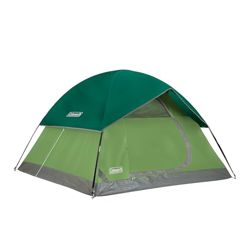 Coleman Outdoor Sundome Tent Campingzelt, Schwarz, Large von Coleman