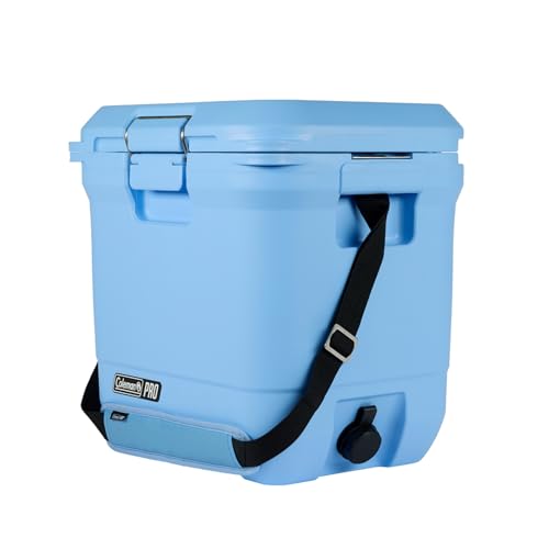 Coleman PRO Hochleistungs-Kühlbox | 24L - 52L Fassungsvermögen | Hält EIS bis zu 5 Tage lang | Vollschaumisolierung | Große, tragbare Eisbox für den harten Einsatz im Freien & auf Baustellen Coleman PRO Hochleistungs-Kühlbox | 24L - 52L Fassungsvermögen | Hält EIS bis zu 5 Tage lang | Vollschaumisolierung | Große, tragbare Eisbox für den harten Einsatz im Freien & auf Baustellen von Coleman